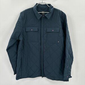 Backcountry Quilted Insulated Shirt Jacket in Dark Blue size XL Men's